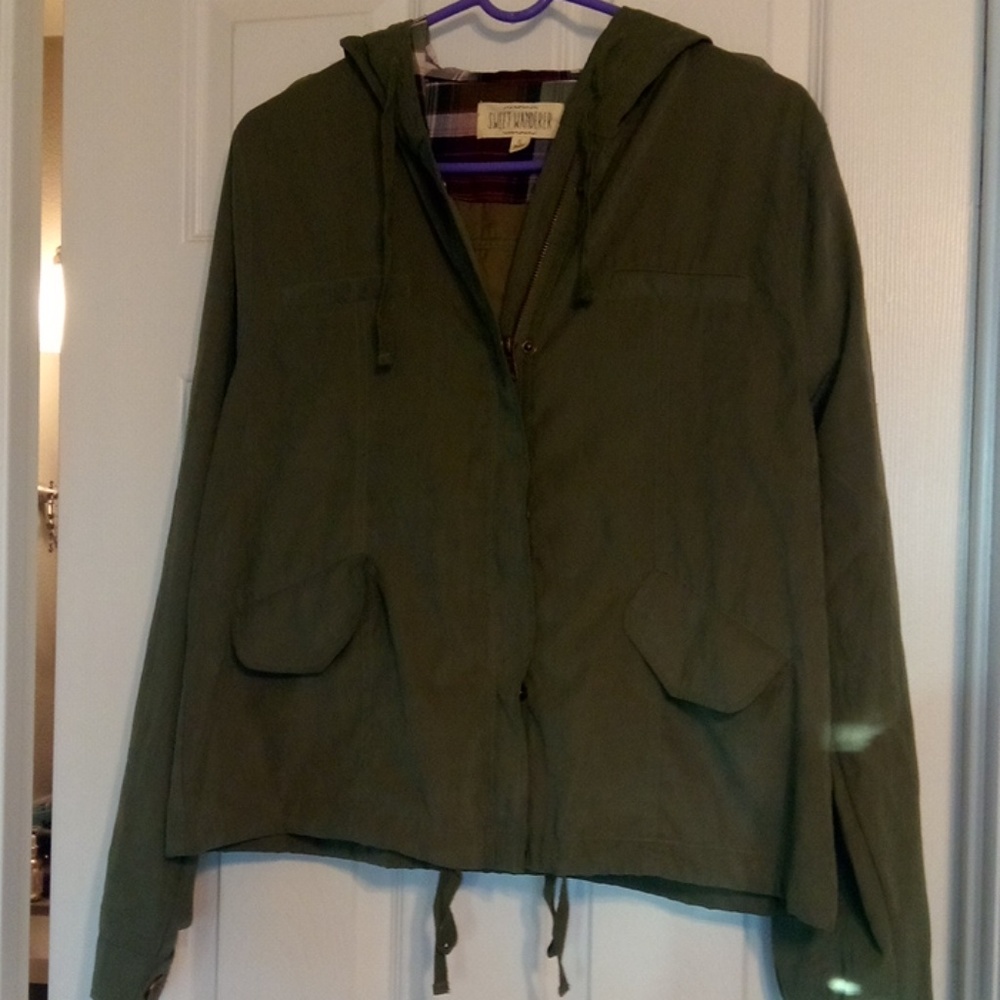 COPY - Sweet Wanderer Olive Green Jacket.